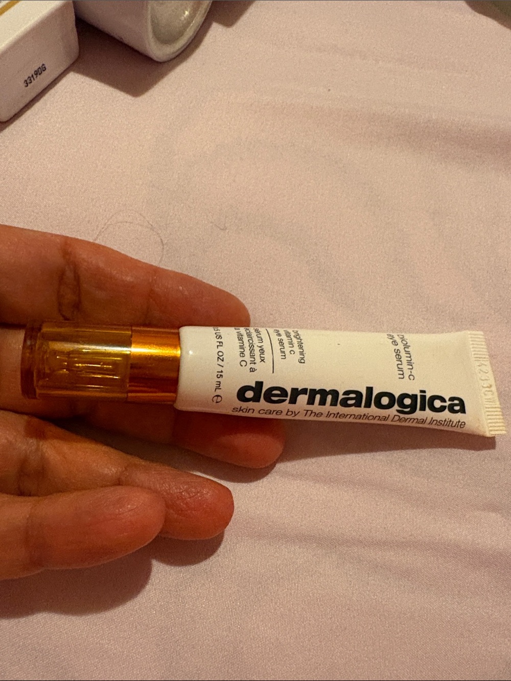 dermalogica White Tube with Gold Cap Travel Serum